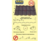 ARAD Модульная ПУРМАТ с пленкой 0,5мм